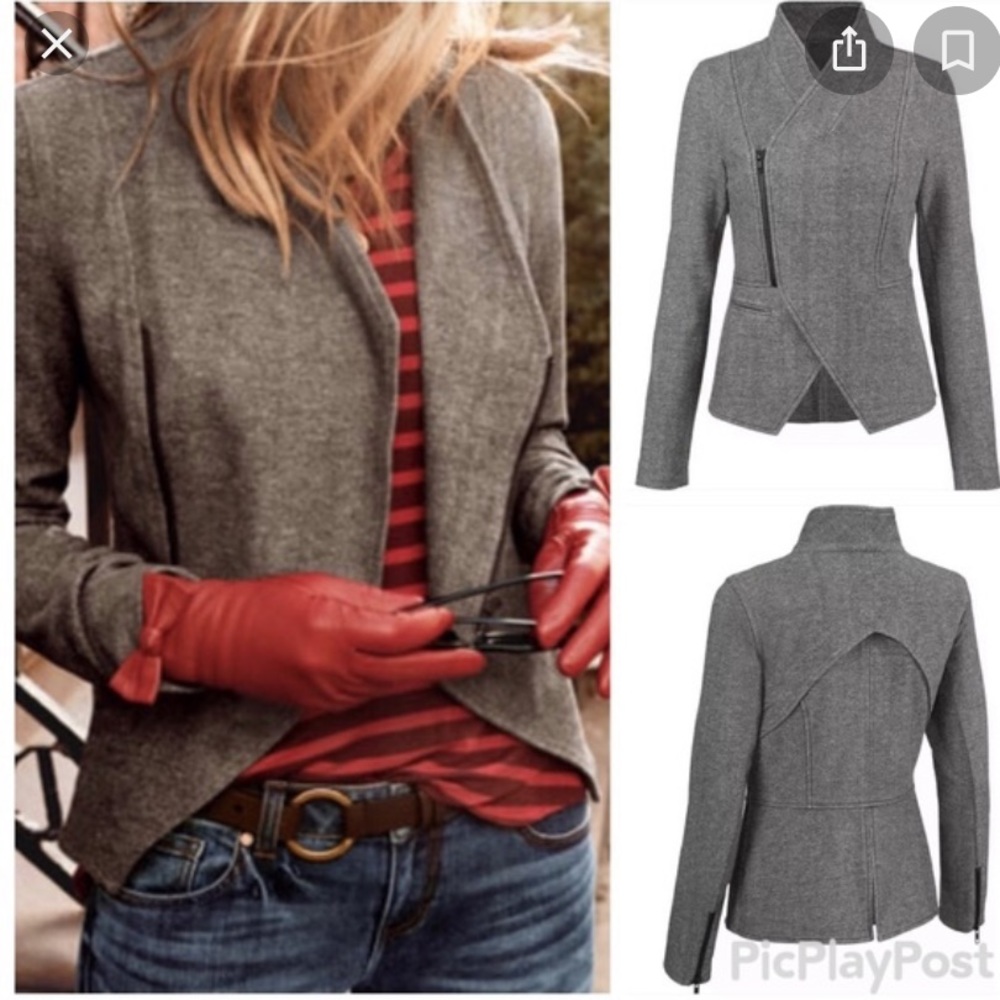 CAbi Athliesure Side Zip Blazer Jacket